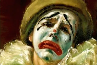 Clown painting