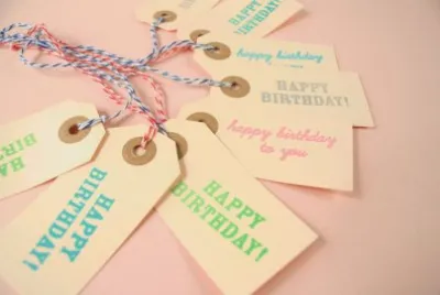 gift tags