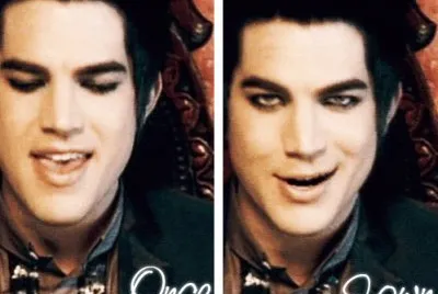 adam lambert in his video entertainment