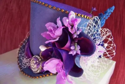 Fancy Purple Top Hat