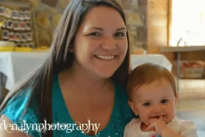 baby and mother