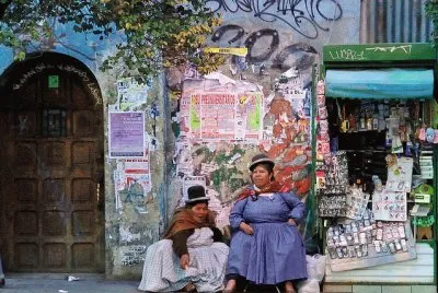 פאזל של Street sellers in La Paz