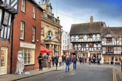 Ludlow 's Tudor Buidlings jigsaw puzzle