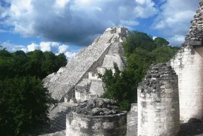 piramides en Campeche
