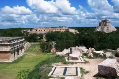 piramides en Yucatan