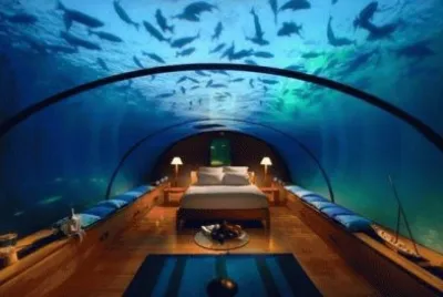 Hotel bajo el agua - Maldivas jigsaw puzzle