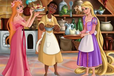 Giselle Tiana Rapunzel