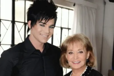 adam lambert and one the view people