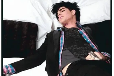 adam lambert sleepy