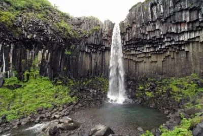 Cachoeira Svart - Islandia