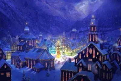 Christmas Village jigsaw puzzle