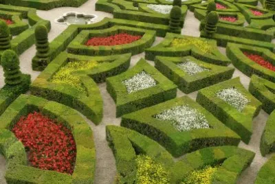 Jardines del chateau Villandry, Francia 2