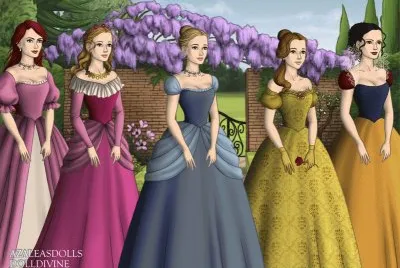 Ariel Aurora Cinderella Belle SnowWhite
