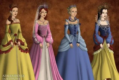 Belle Ariel Cinderella SnowWhite