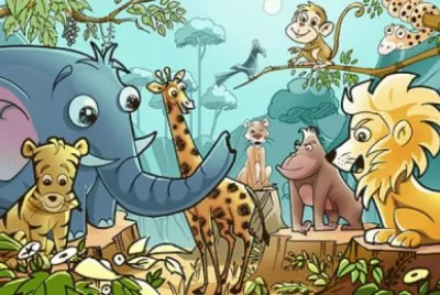 Animals in the Forest