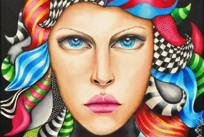 rostro de mujer 7