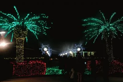 christmas decor in florida