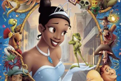 princesa e o sapo jigsaw puzzle