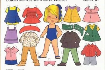 muÃ±ecas de papel