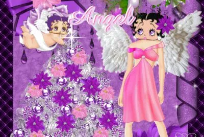 Betty Boop Christmas Angel