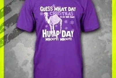 Christmas is on Hump Day-WHOOT WHOOT