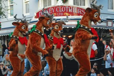 Disneyland Christmas Parade