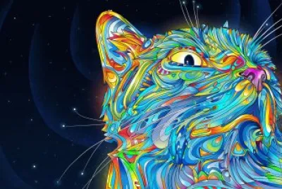 פאזל של pet psicodelico