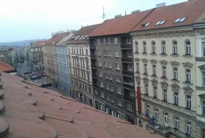 View from hotel, Prague