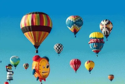 FESTIVAL DE GLOBOS EN ALBUQUERQUE, NUEVO MÃ‰XICO.