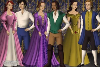 Ariel Rapunzel Belle + princes