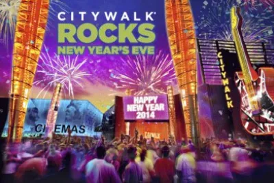 New Years at Universal City Walk-Los Angeles