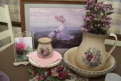 Purple Floral Feminine Still Life