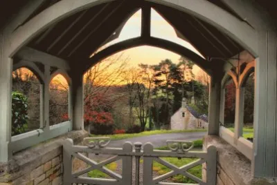 Lytchgate sunrise jigsaw puzzle