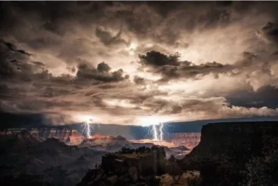 Grand Canyon storm. jigsaw puzzle