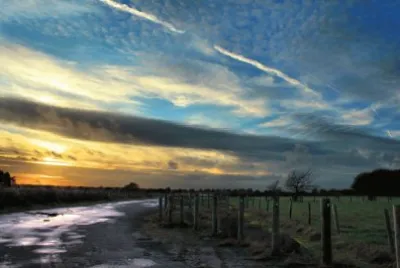 Big sky sunrise jigsaw puzzle