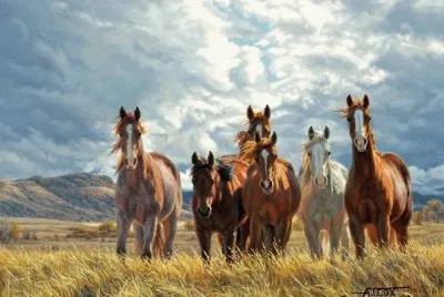 caballos jigsaw puzzle