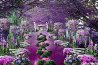 פאזל של Enchanting Spring Garden