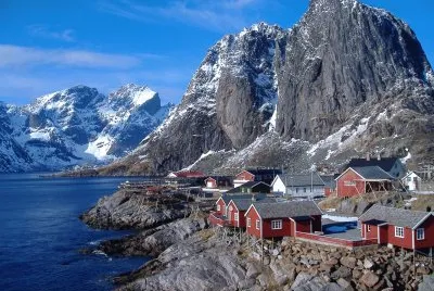 Beautiful picture from the Lofoten jigsaw puzzle