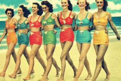 Retro Beach Babes
