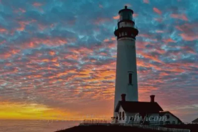 Pigeon Point Lighthouse-South of Half Moon Bay