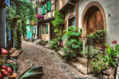 Eguisheim  Alsace  France