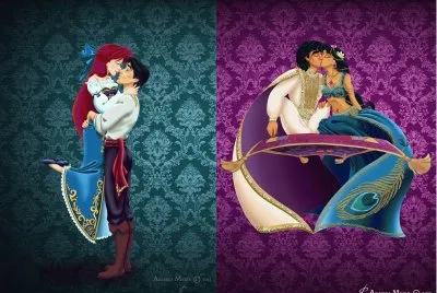 Ariel Eric + Jasmine Aladdin