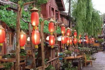 Restaurant in Lijiang  Yunnan  China