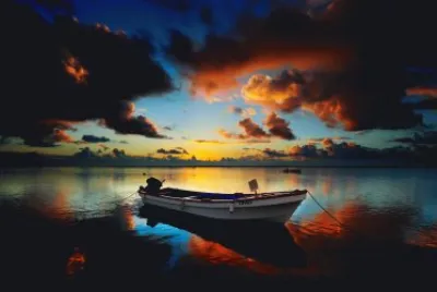 Sunset on the Lake