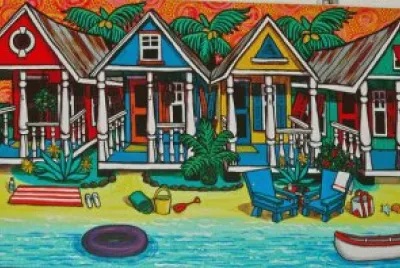 Beach bar jigsaw puzzle