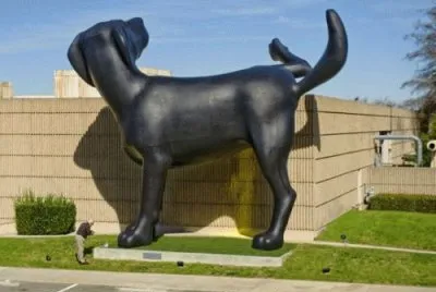 Bad Dog Sculpture-Orange County Museum of Art