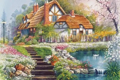 Cottage jigsaw puzzle