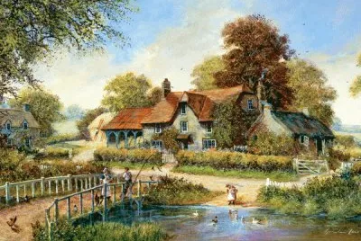 Cottage jigsaw puzzle
