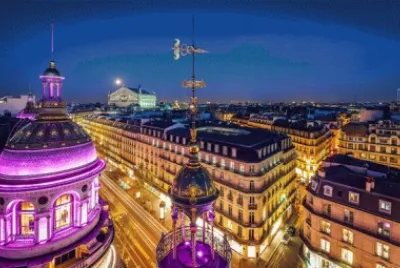 Skyline Over Grand Opera-Paris