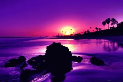 Gorgeous Purple Sunrise